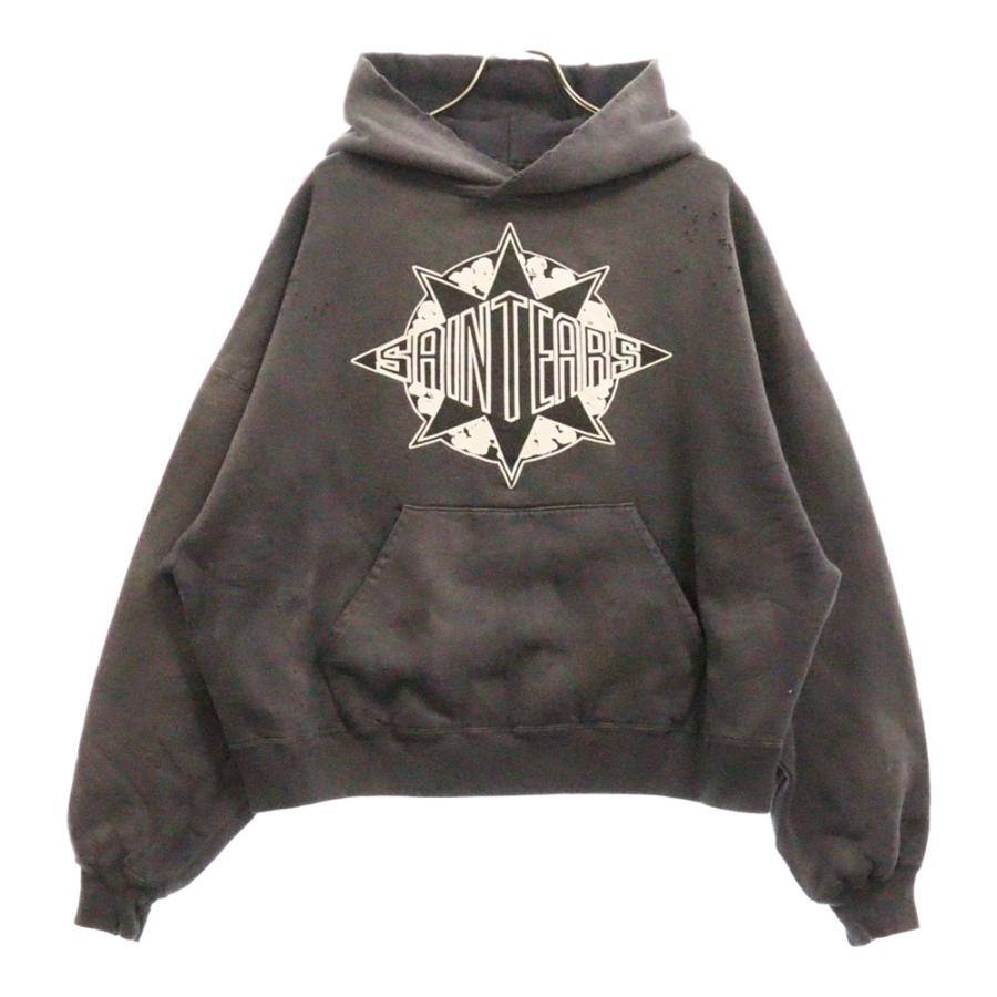 セントマイケル 24AW × デニムティアーズ ヴィンテージ加工 ロゴ 