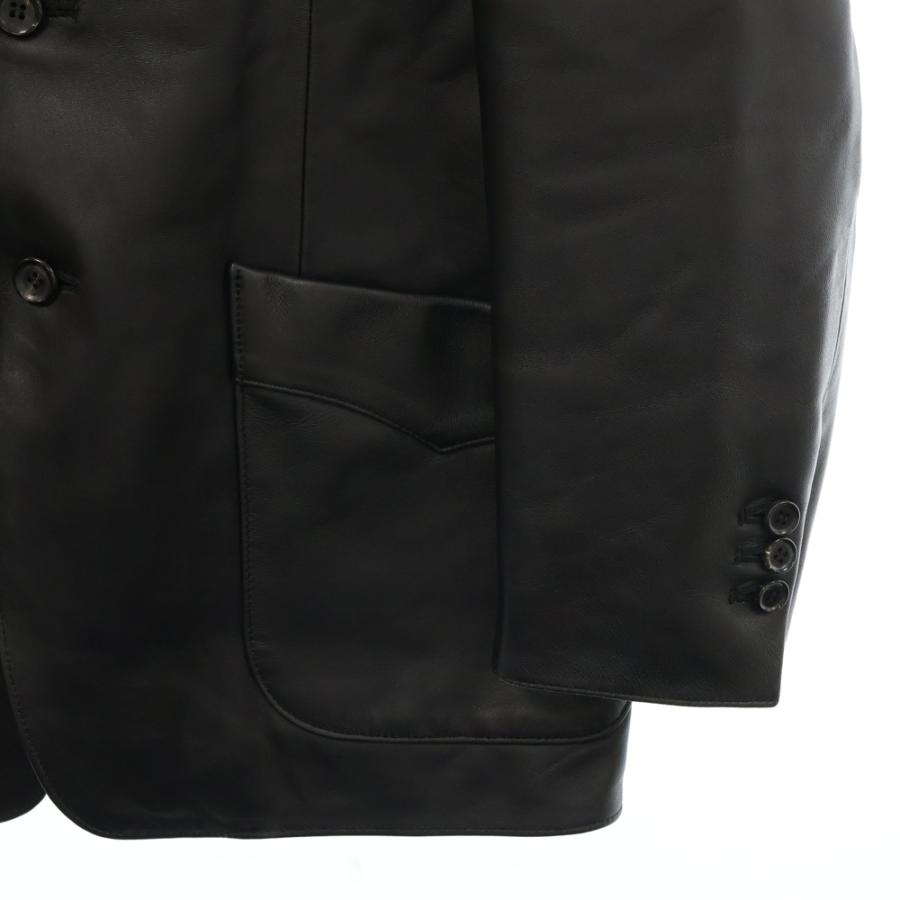 WACKO MARIA（ワコマリア） 23SS LEATHER JACKET 裏地レオパード