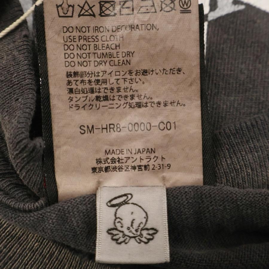 25SS ×フィアオブゴッド SNT OF GOD FG_SS TEE VINTAGE加工 セントオブゴッド 両面プリント 半袖Tシャツ 【サントスFC】 SM-HR8-0000-C01