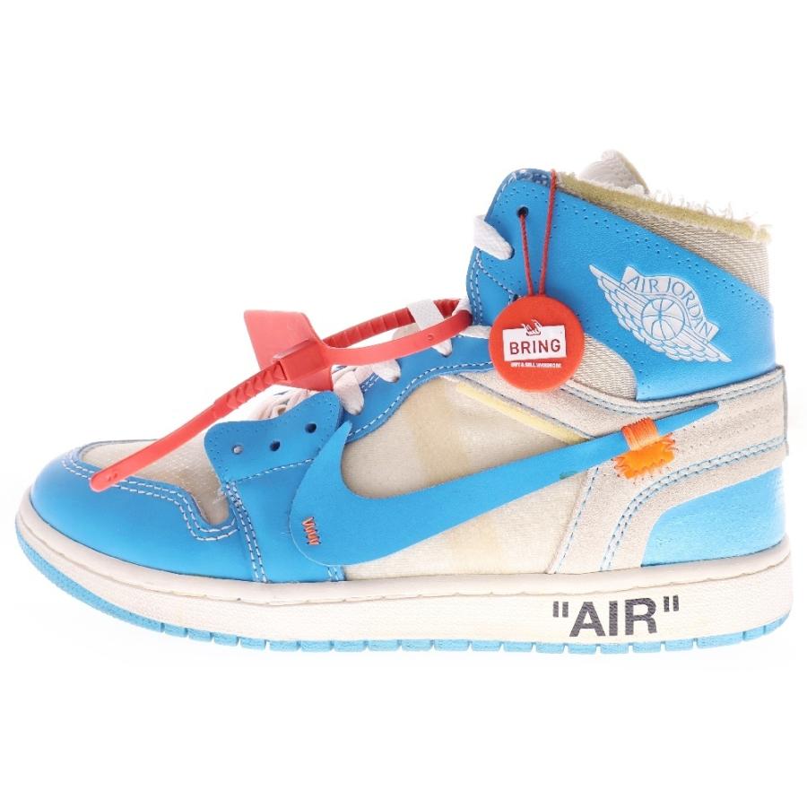 NIKE（ナイキ） ×OFF-WHITE AIR JORDAN 1 HIGH UNC オフホワイト エア