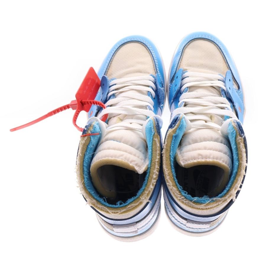 NIKE ナイキ ×OFF-WHITE AIR JORDAN 1 HIGH UNC オフホワイト