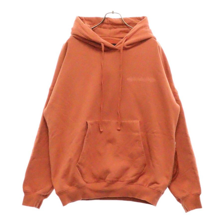 STAMPD スタンプド 17AW BASE HOODIE フロントロゴプリント サイドZIP  