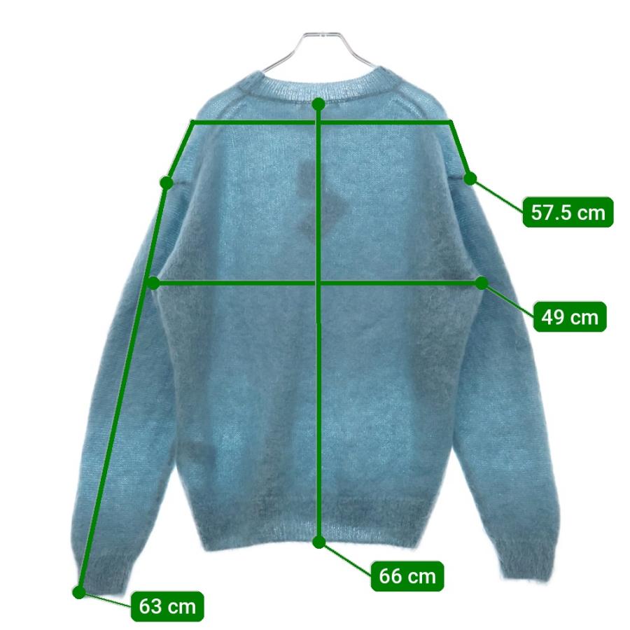 AURALEE オーラリー 21AW BRUSHED SUPER KID MOHAIR KNIT ブラッシュド