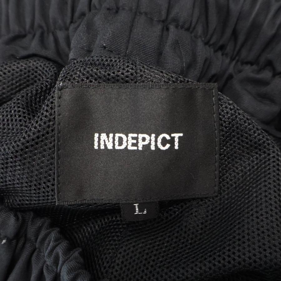 INDEPICT インディピクト TRACK PANTS ナイロン サイドスナップ
