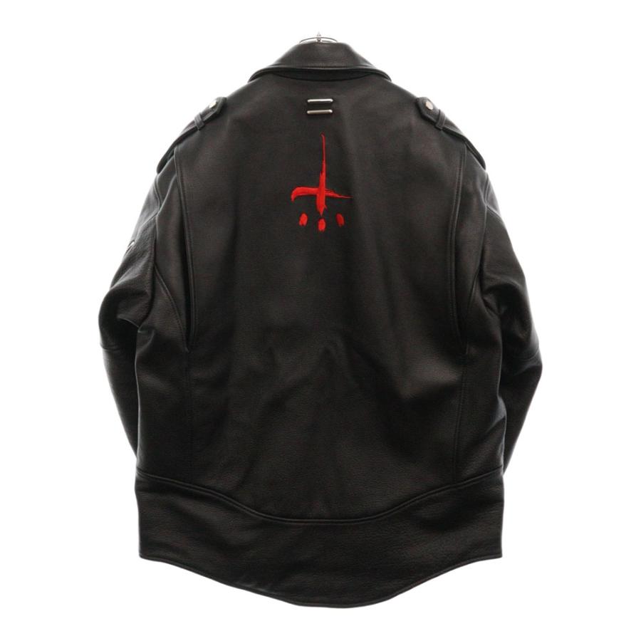 cvtvlist カタリスト 22AW leather riders jacket エンブロイダリー