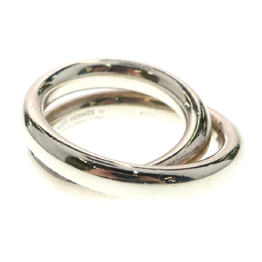 HERMES エルメス Vertige Ring ヴェルティージュ リング 指輪 シルバー