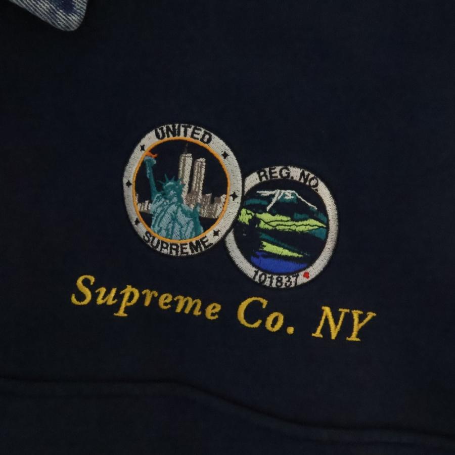 Supreme（シュプリーム） 23SS Denim Collar Half Zip Sweatshirt