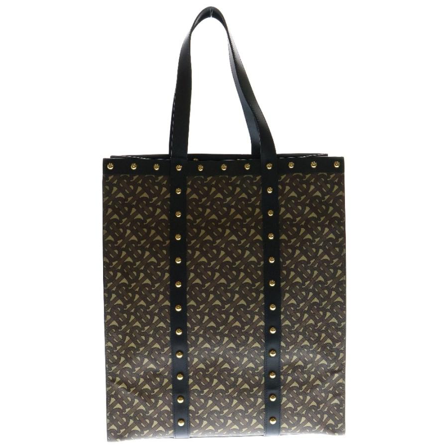 BURBERRY（バーバリー） TBモノグラム総柄 スタッズ レザー トート 