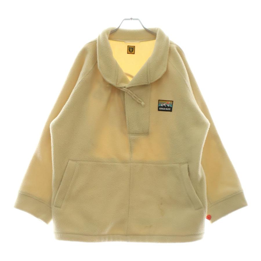 HUMAN MADE ヒューマンメイド P/O FLEECE JACKET バックロゴデザイン 
