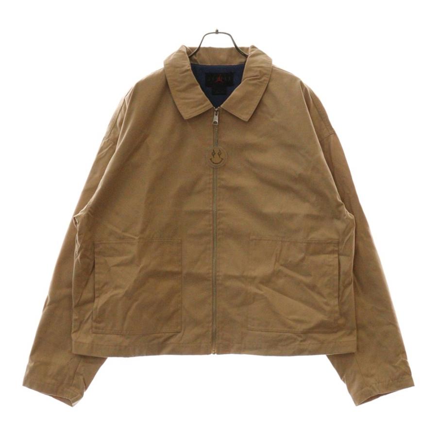 NIKE / ジャケット/XL/ポリエステル/BEG/FJ6135-296 NIKE（ナイキ） JORDAN BRAND M J JB WVN JKT ジョーダン ブランド