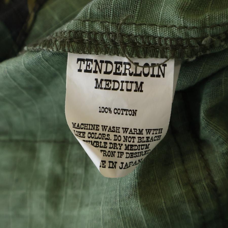 tenderloin テンダーロイン カモ ジャケット ボア リップストップ TENDERLOIN（テンダーロイン） MOCK BDU RIP STOP JKT モックネック