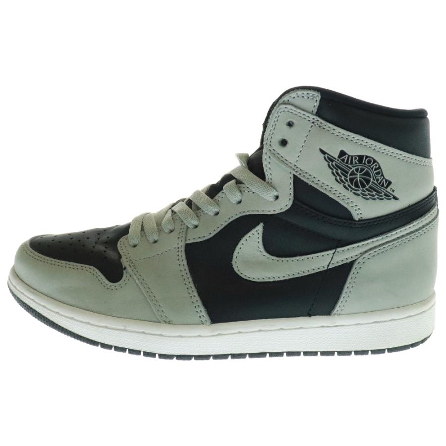 NIKE Air Jordan 1 HI OG シャドー ブラック/グレー