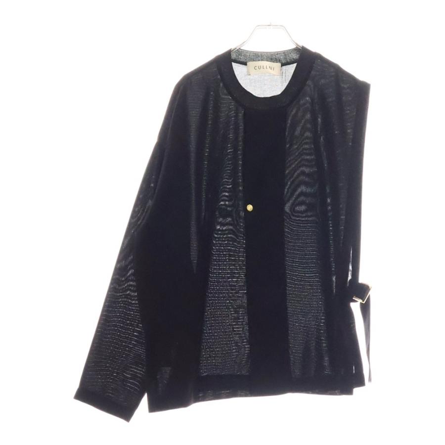 CULLNI（クルニ） 21AW アシンメトリークルーネックトップス 