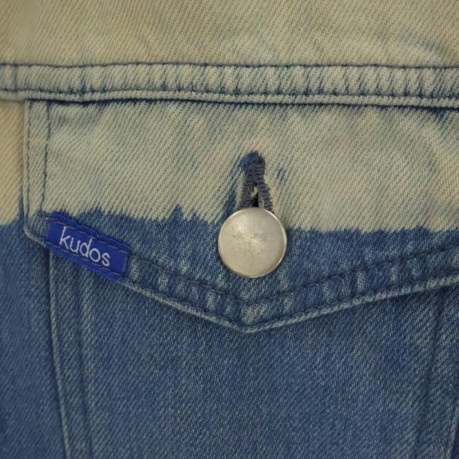 kudos 19ss デニム　セットアップ KUDOS（クードス） 19SS LINED DENIM JACKET ラインデニムジャケット