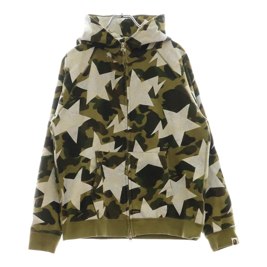 A BATHING APE（アベイシングエイプ） BAPESTA STAR 1st CAMO FULL-ZIP