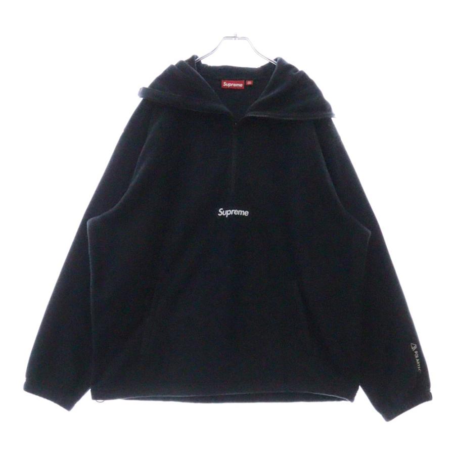 Supreme 24AW ポーラテックシュプリーム ブラック L Supreme（シュプリーム） 24AW Polartec Facemask Half Zip Pullover