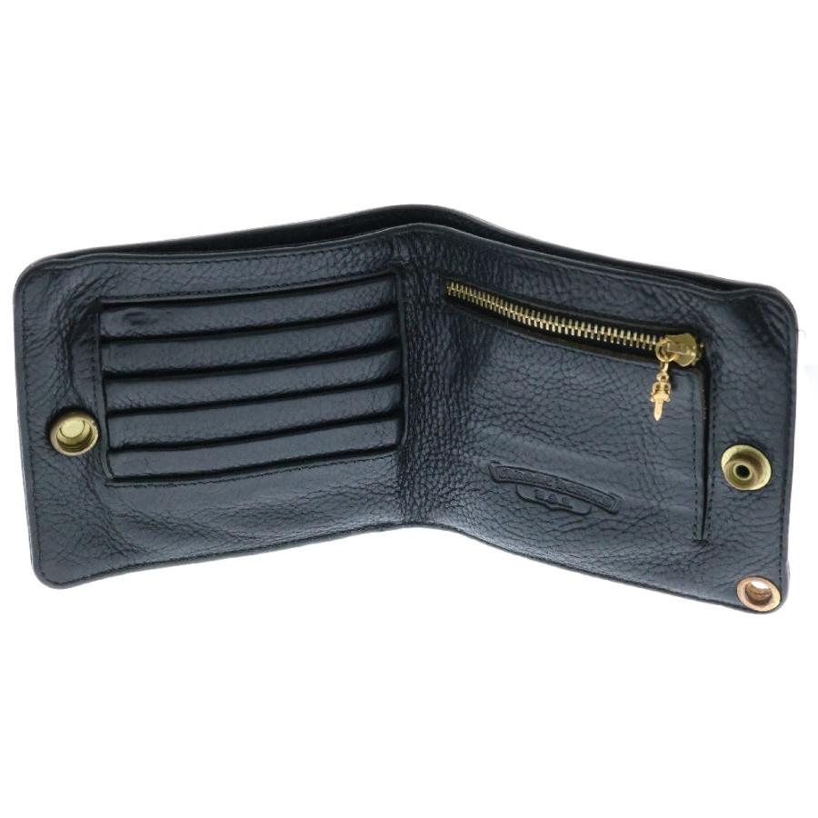 CHROME HEARTS（クロムハーツ） 22K 1SNAP 1スナップ レザーウォレット