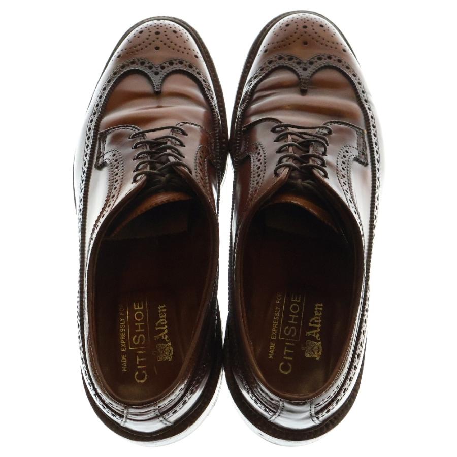 米国購入 Alden オールデン 非売品レザープレート ビンテージ アンティーク ALDEN 】オールデン “54321” オールソール&ヴィンテージ