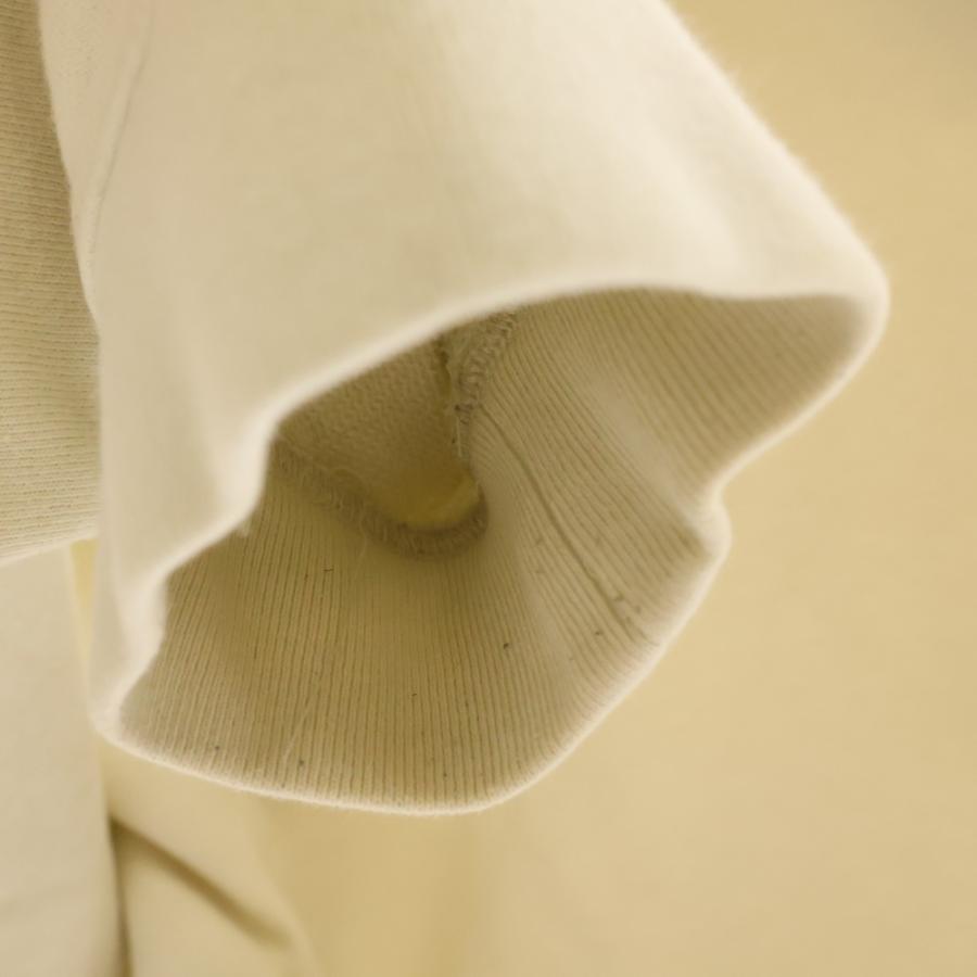 Maison Margiela 10 メゾン マルジェラ 22SS Reverse Logo Pullover Parka リバースロゴ スウェットプルオーバーパーカー アイボリー S50GU0191 メゾン マルジェラ 22SS Reverse Logo Pullover Parka リバースロゴ