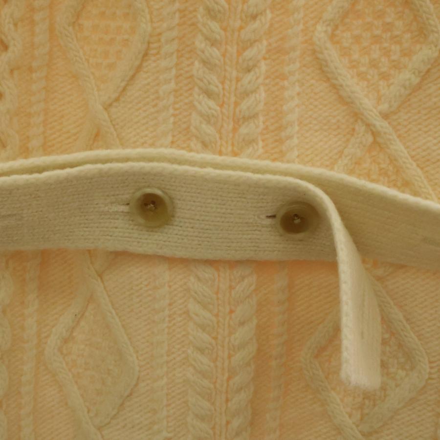 Stein シュタイン 21AW OVERLAPED CABLE KNIT VEST オーバーラップ