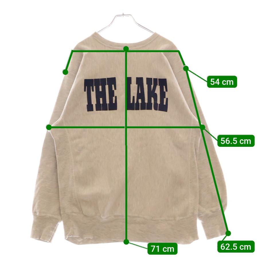 90年代　champion 刺繍タグ　ポケ付モックネックスウェット 90s “Champion” REVERSE WEAVE L モックネック ポケット付