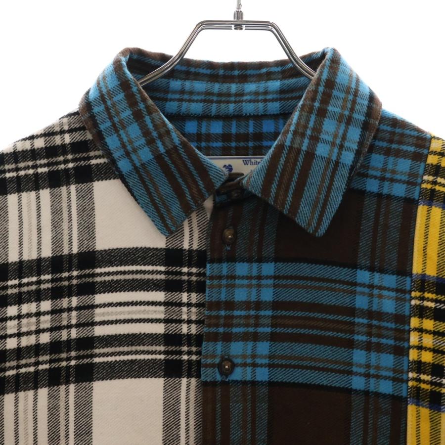 OFF-WHITE オフホワイト 22SS Block Flannel Shirt ブロック タータン