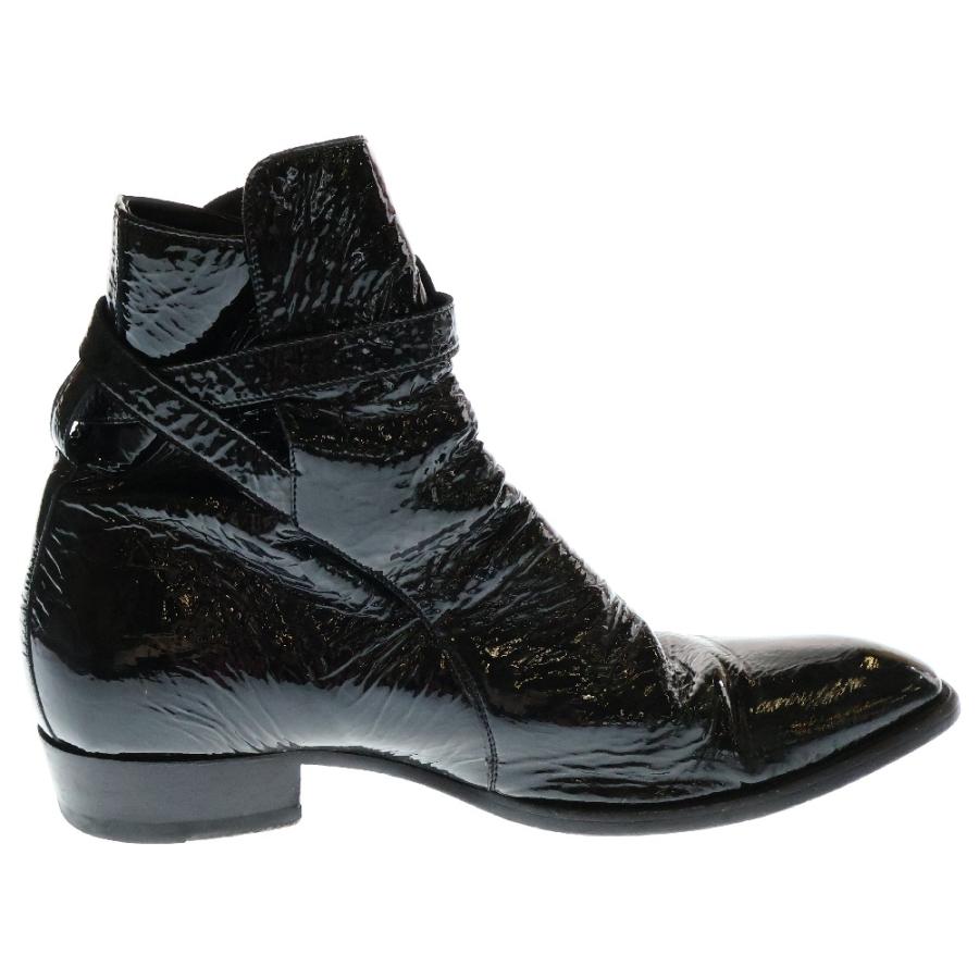 SAINT LAURENT PARIS サンローランパリ ワイアット30 エナメル