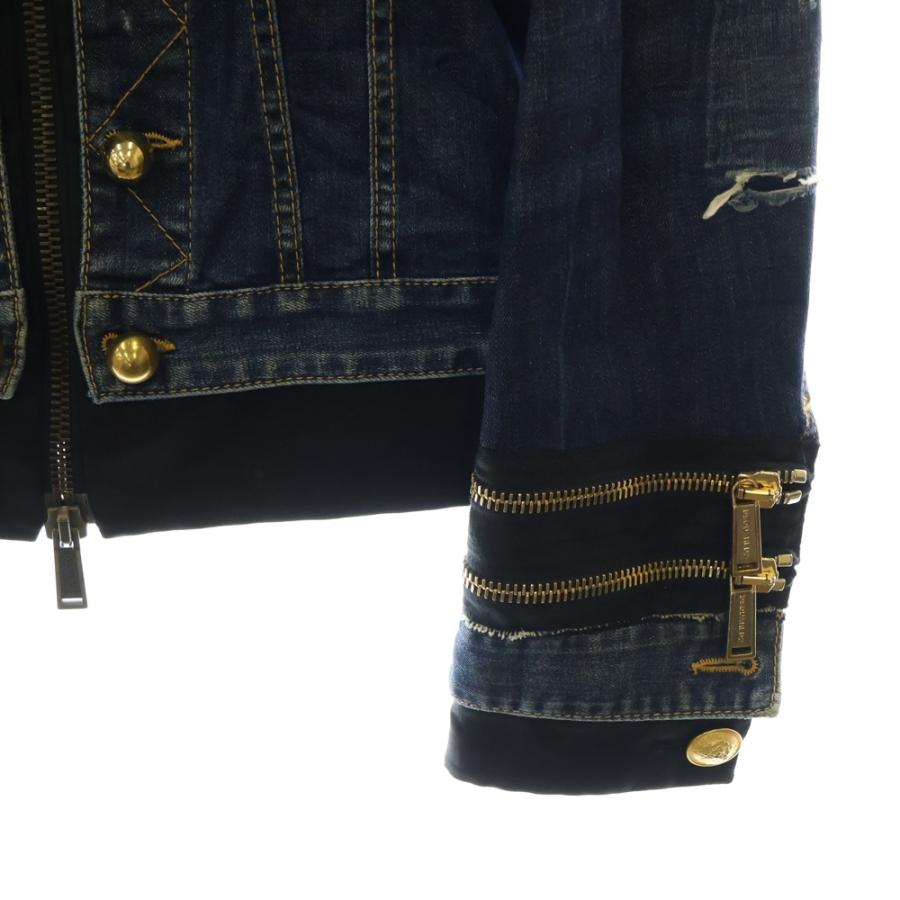 DSQUARED2（ディースクエアード） 16AW ダメージ加工 ゴールドボタン