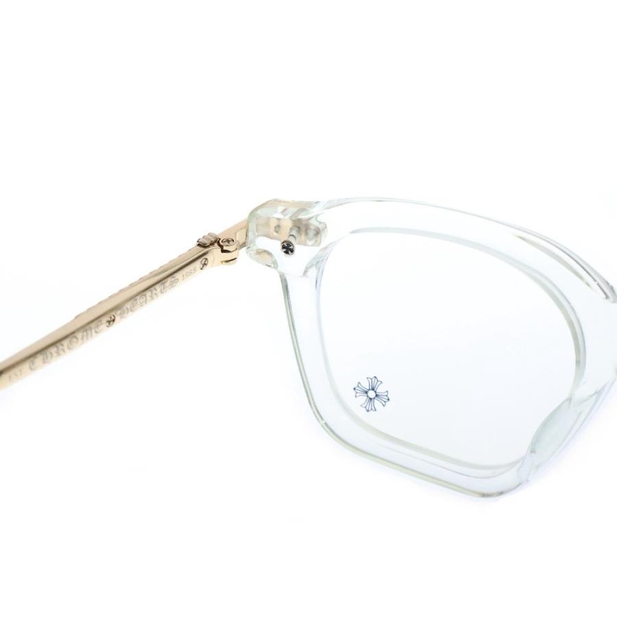 CHROME HEARTS（クロムハーツ） CUMPTION クリアフレーム ウェリントン