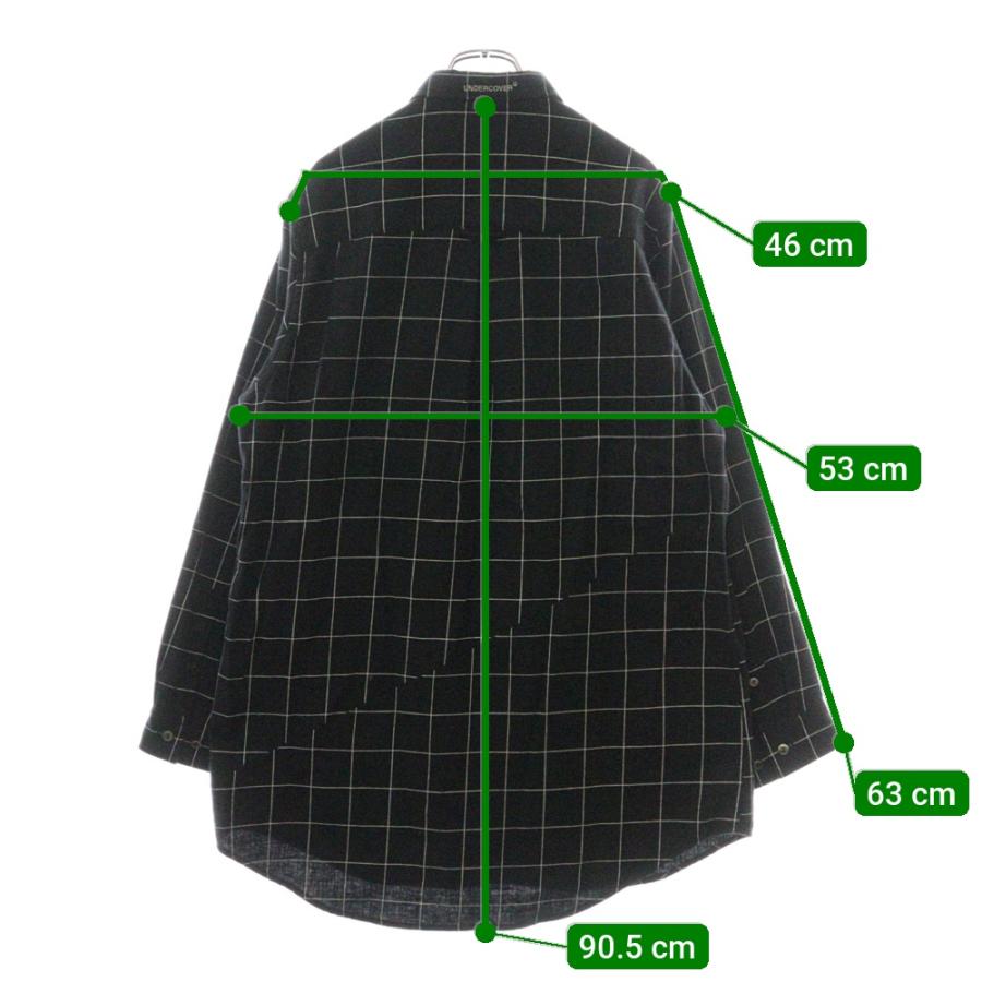 UNDERCOVER（アンダーカバー） 24AW カットオフ切替 長袖チェック