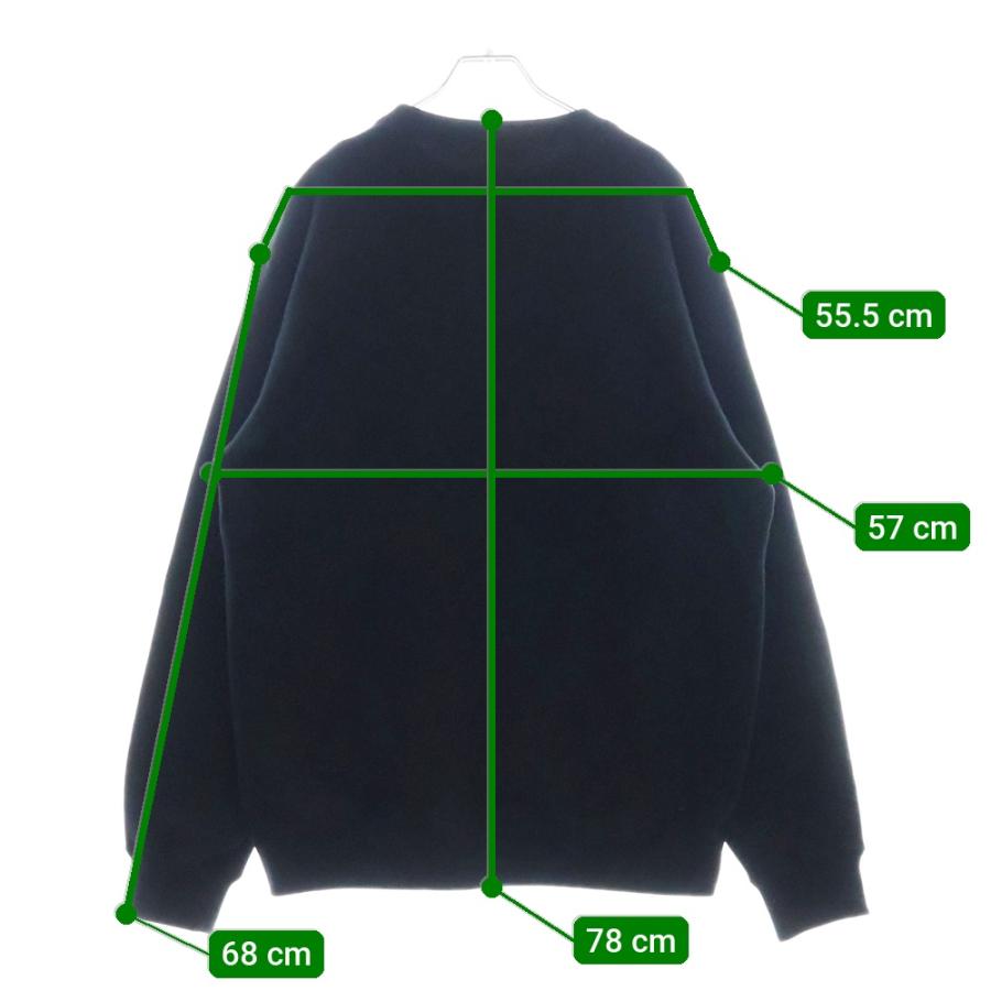 アンダーカバー UNDERCOVER ロゴスウェット 裏起毛 中古・古着通販】UNDERCOVER (アンダーカバー) スウェット ブラック