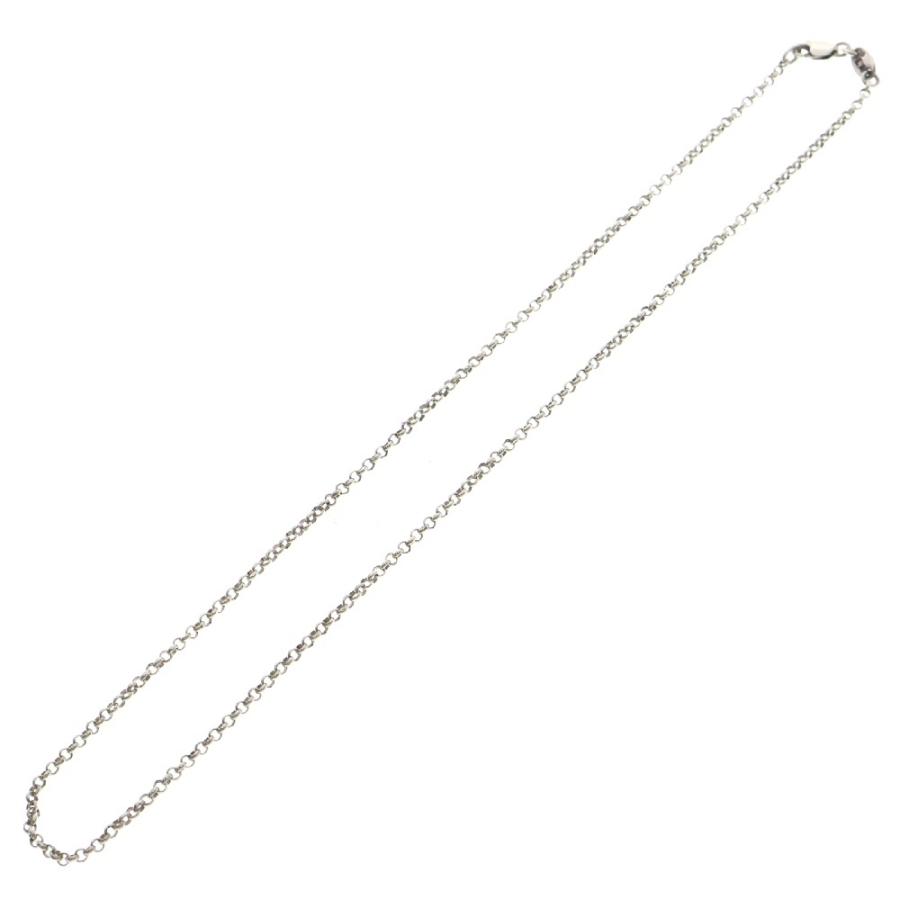 クロムハーツ ロールチェーン 16inch 少々難あり CHROME HEARTS（クロムハーツ） NECKCHAIN R16 ロールチェーン