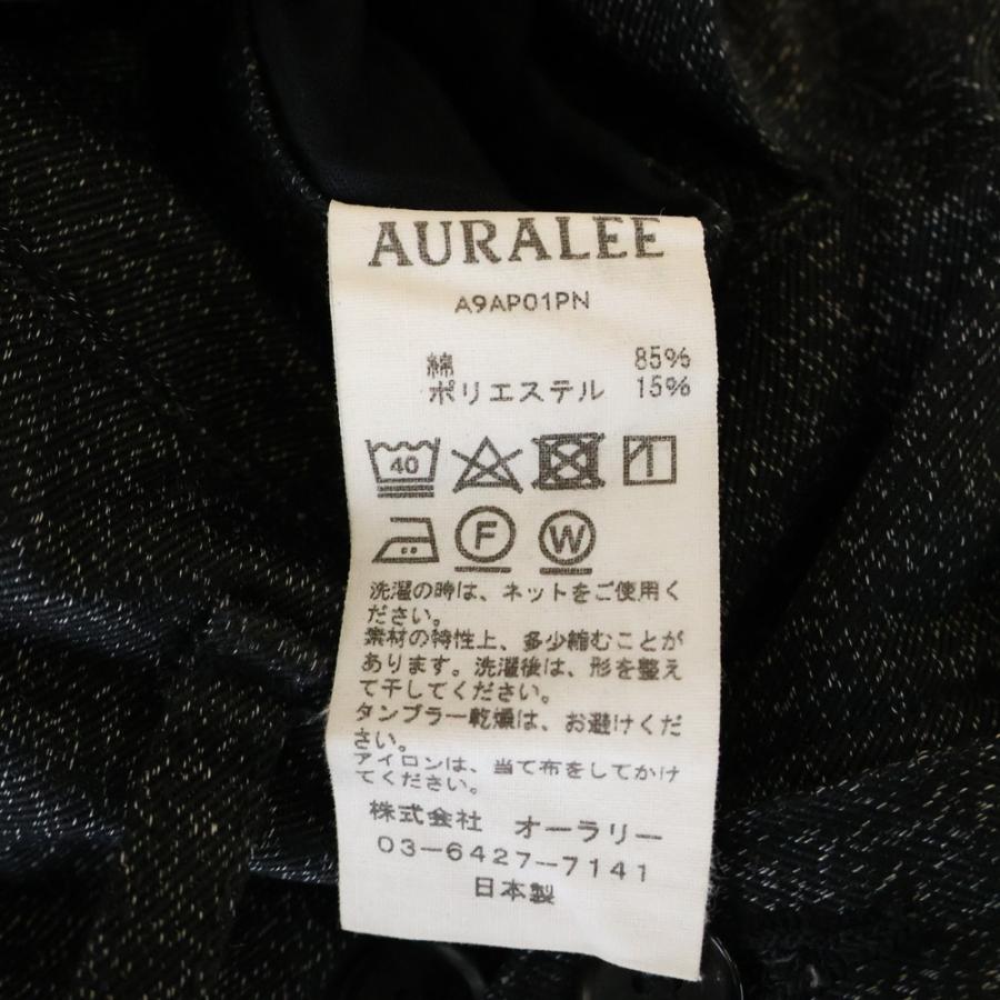 AURALEE（オーラリー） 19AW WASHED FINX POLYESTER CHINO PANTS