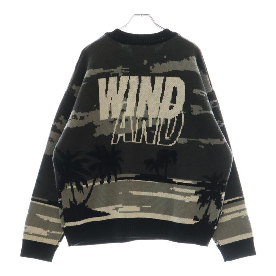 WIND AND SEA（ウィンダンシー） ジャガードロゴ アクリル ウール
