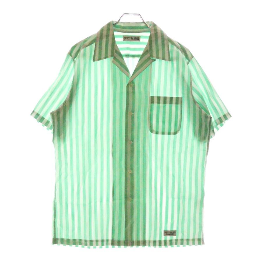 WACKO MARIA（ワコマリア） 19SS OPEN COLLAR SHIRT TYPE-7 ストライプ