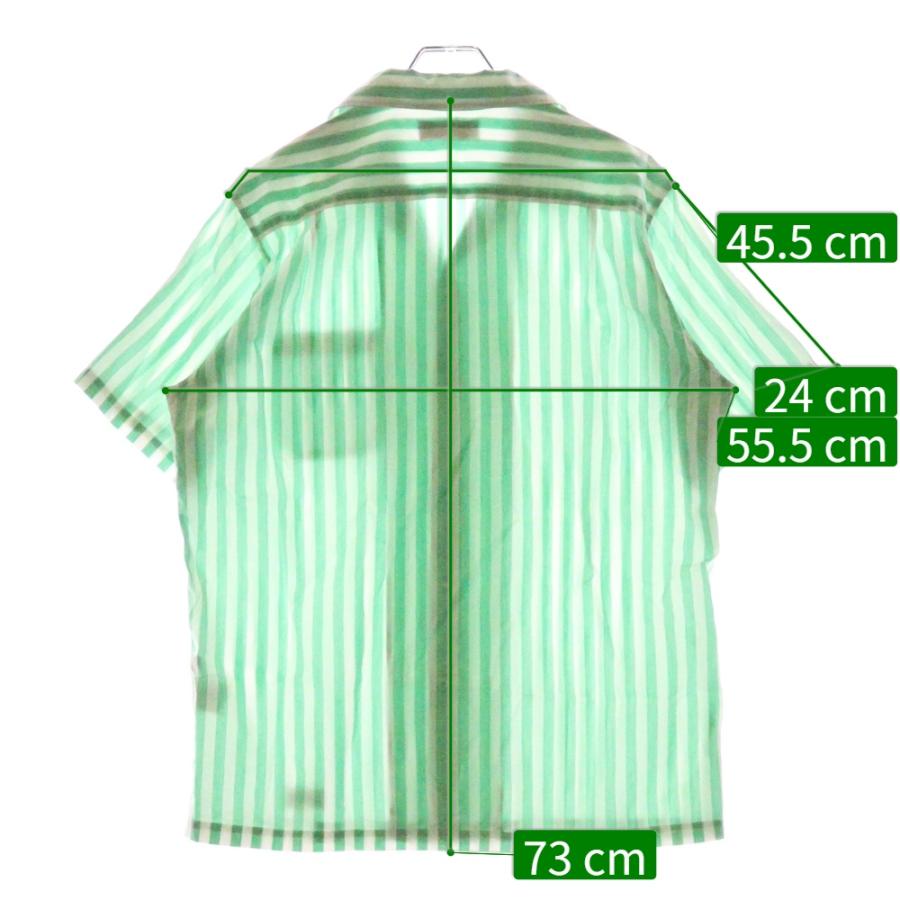 WACKO MARIA（ワコマリア） 19SS OPEN COLLAR SHIRT TYPE-7 ストライプ