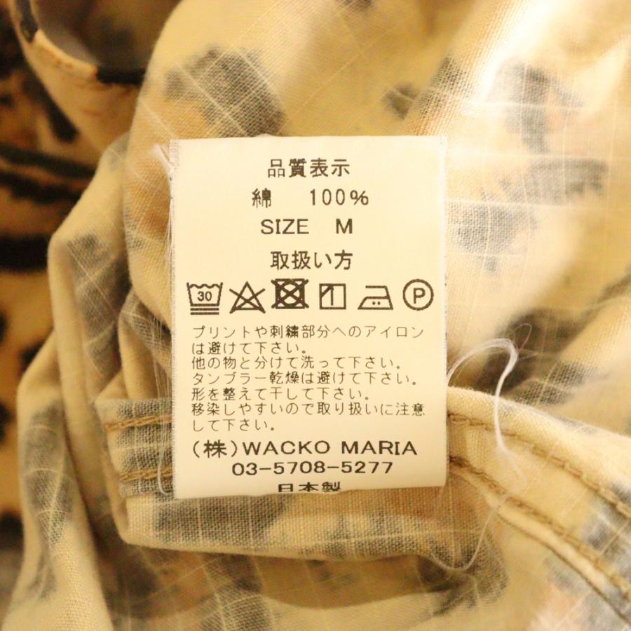 WACKO MARIA（ワコマリア） 21SS LEOPARD ARMY SHIRT TYPE-1