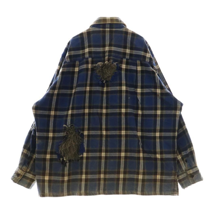 doublet（ダブレット） 23AW WEREWOLF CHECK SHIRT ウェアウルフ