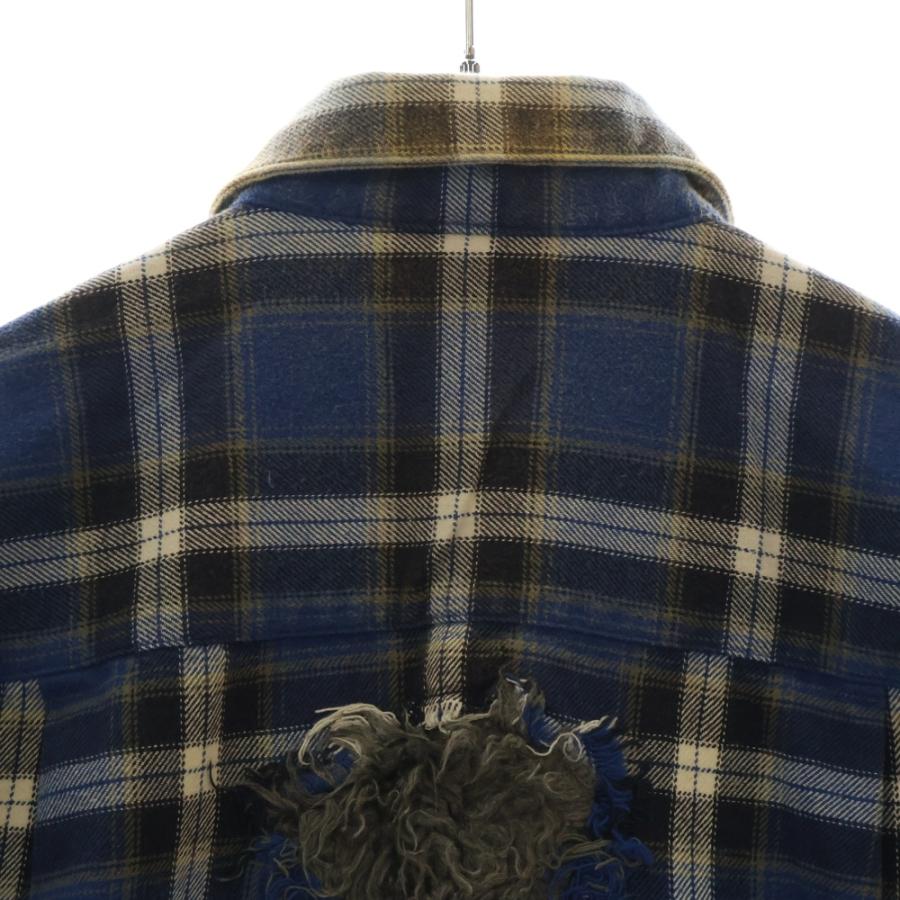 doublet（ダブレット） 23AW WEREWOLF CHECK SHIRT ウェアウルフ