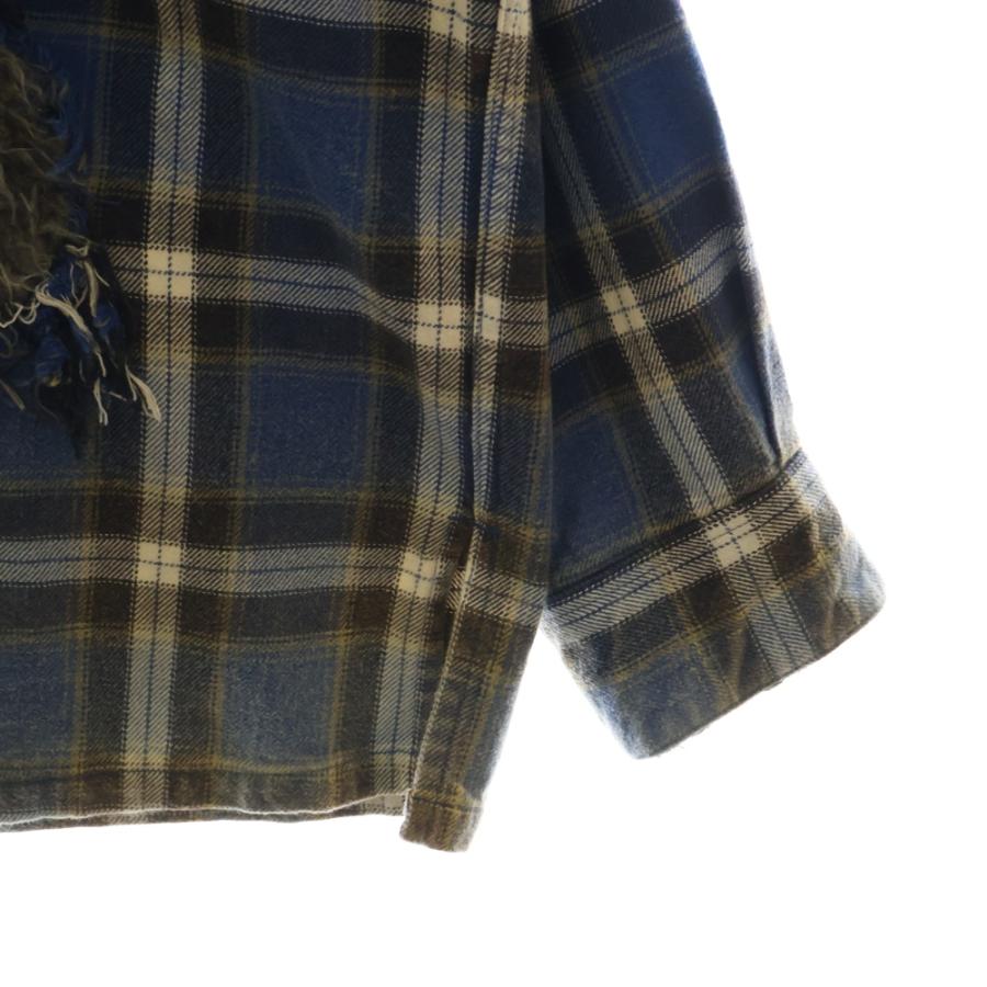 doublet（ダブレット） 23AW WEREWOLF CHECK SHIRT ウェアウルフ