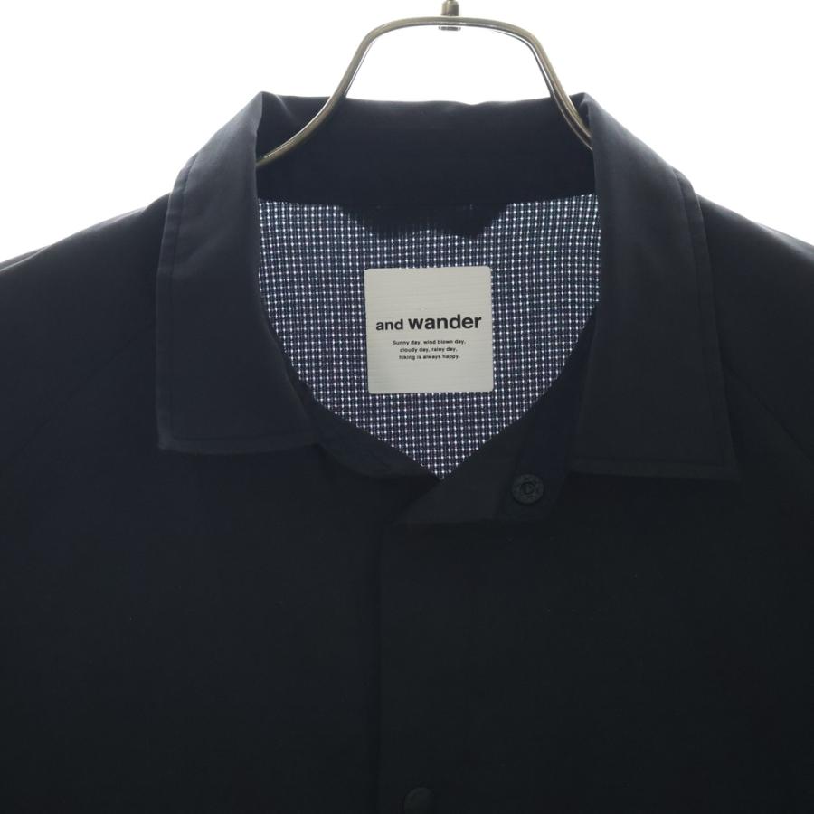 and wander（アンドワンダー） Tech Shirt 2ポケット ショートスリーブ 