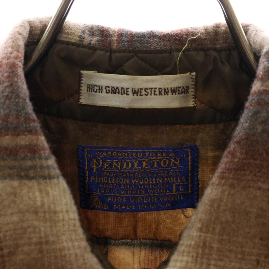 172 【希少70s】USA製 ペンドルトン ハイグレード ウエスタンXL短丈 PENDLETON（ペンドルトン） 70S HIGH GRADE WESTERN WEAR ハイ