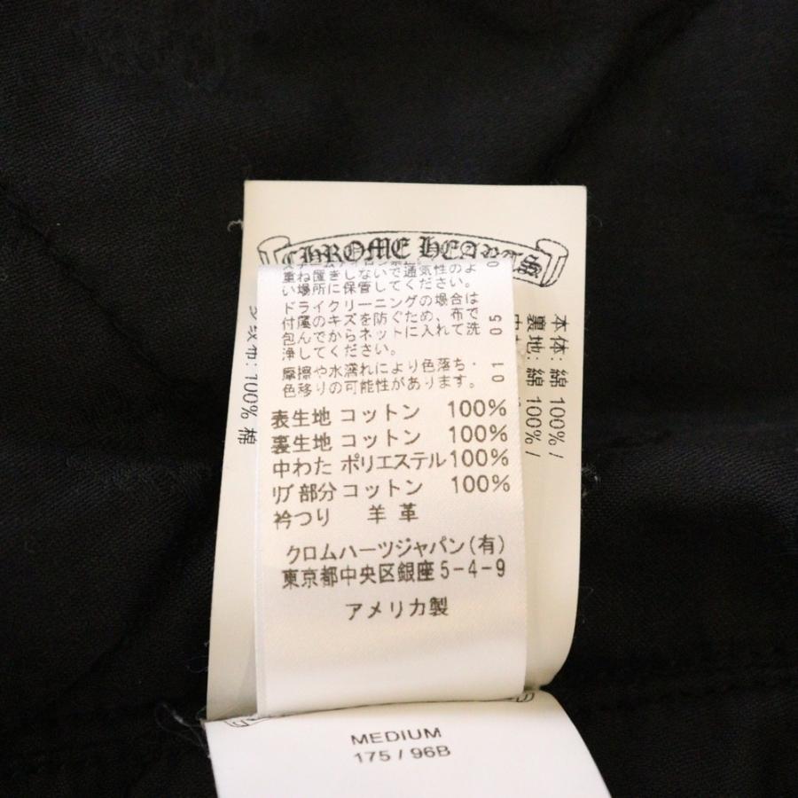 CHROME HEARTS クロムハーツ VEST-M-HOMER ヘリンボーン 中綿  