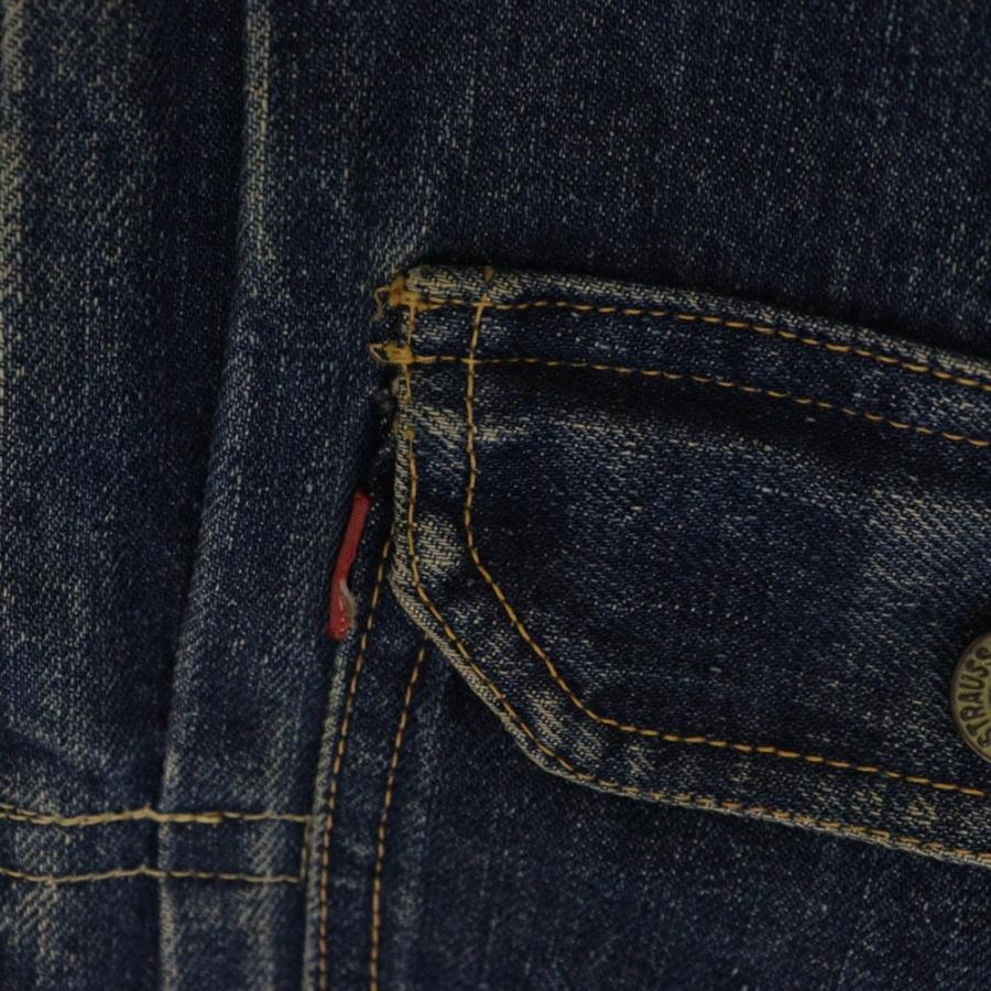 ビンテージリーバイス506XX片面タブBIGE革パッチオリジナルビッグサイズ40 Levi's（リーバイス） 40-50S VINTAGE 506XX 1st ファースト BIG E