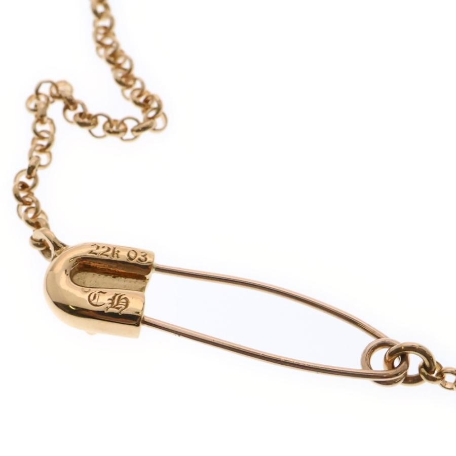 CHROME HEARTS（クロムハーツ） 22K SAFETY PIN NECKLACE セーフティ