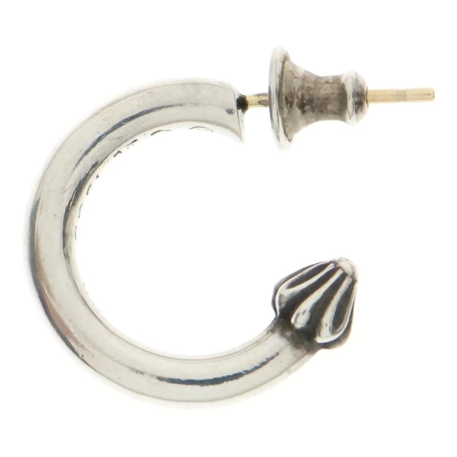 CH (クロムハーツ) HOOP PLAIN プレーン フープピアス シルバー CHROME HEARTS（クロムハーツ） HOOP PLAIN プレーン フープピアス