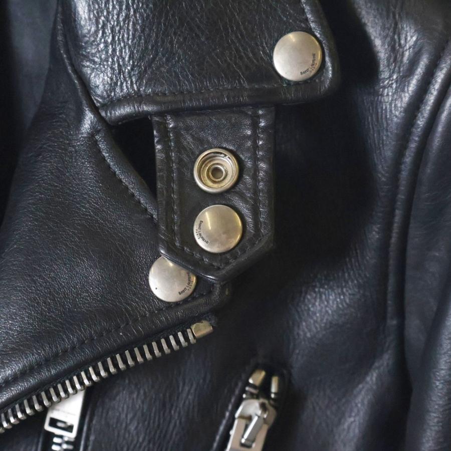 サンローランパリ 13AW L17 クラシックモーターサイクル カウレザー