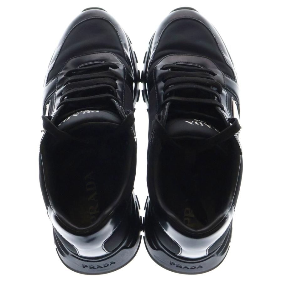 PRADA（プラダ） PRAX 01 Re-Nylon ブラッシュドレザー ローカット
