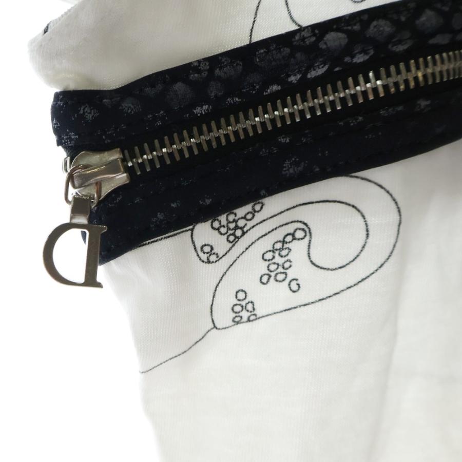 美品✨ ディオール 安全ピン シャツ ストラップ Christian Dior（クリスチャン・ディオール） 安全ピン 総柄プリント D