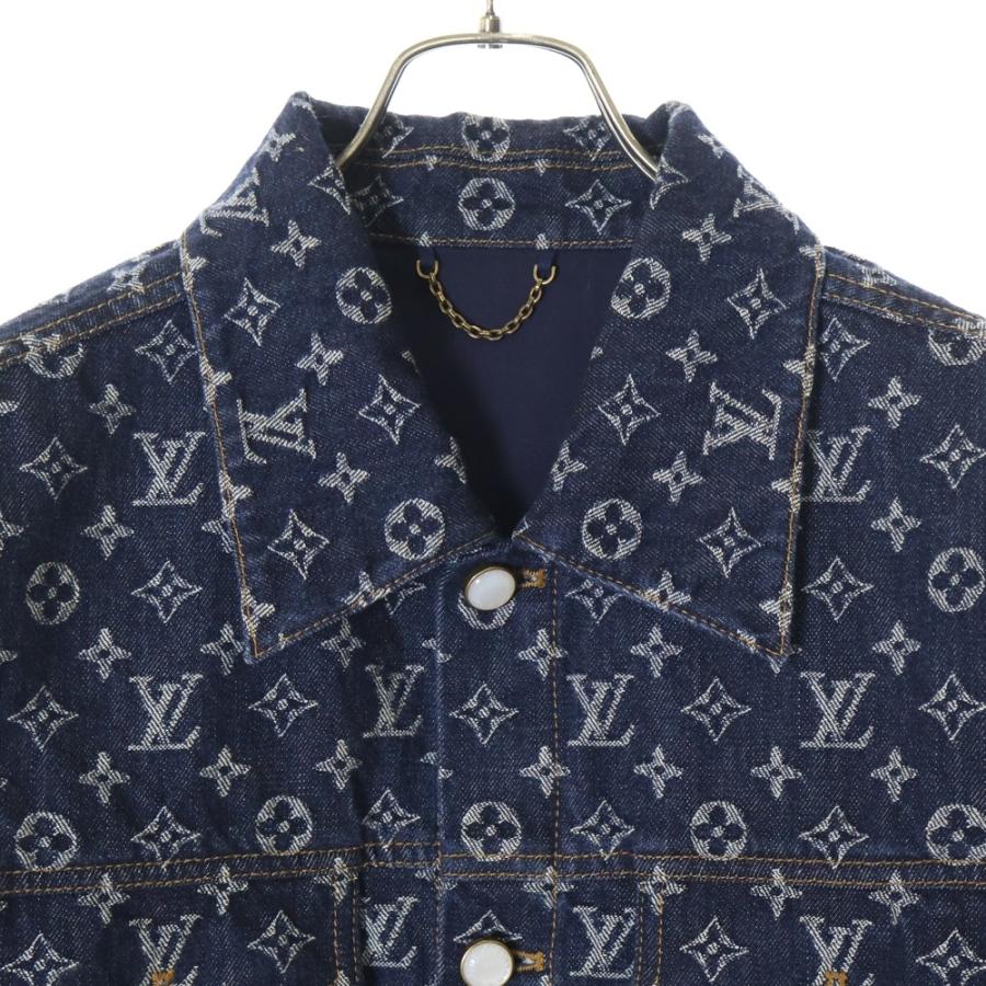 LOUIS VUITTON デニムジャケット モノグラム 並行輸入品　希少 LOUIS VUITTON（ルイ・ヴィトン） 24AW モノグラムジャガード デニム